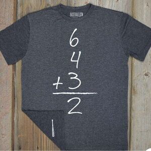 Baseballism Gray Short Sleeve Tee